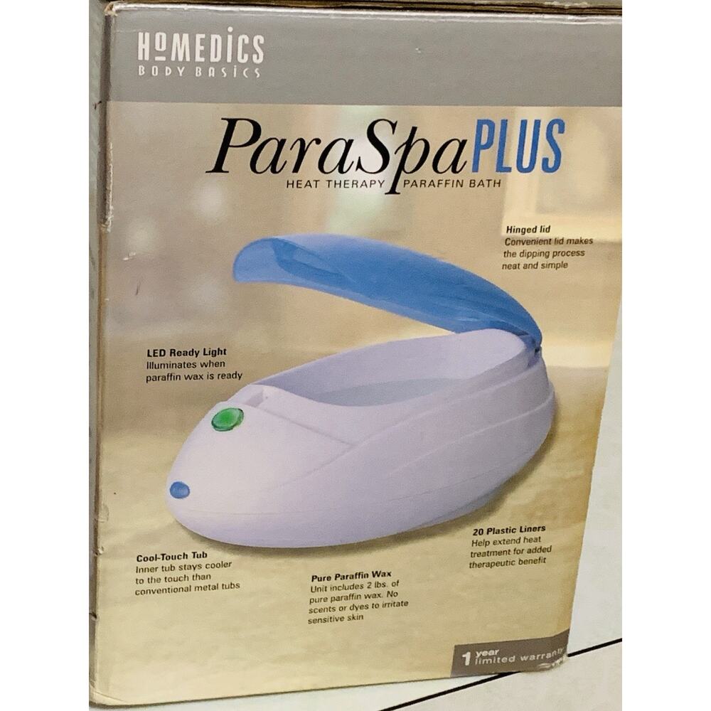 Homedics ParaSpa Plus Heat Therapy Paraffin Bath System PAR-70 NIB - Picture 2 of 4